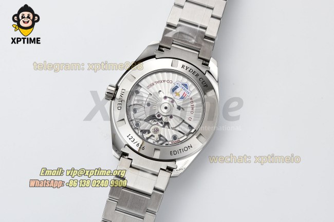 Aqua Terra 150M Ryder Cup 41mm VSF White/Stick on SS/SS Bracelet A8500 Aqua Terra 150M Ryder Cup 41mm VSF White/Stick on SS/SS Bracelet A8500