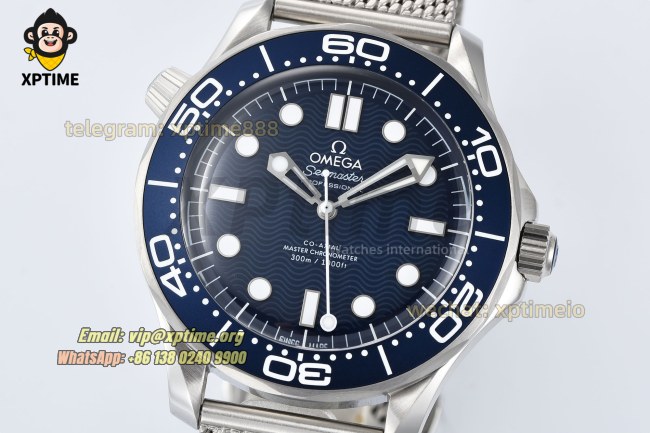 Seamaster 300M 42mm VSF Blue/Dot on SS/SS Bracelet A8806 Seamaster 300M 42mm VSF Blue/Dot on SS/SS Bracelet A8806