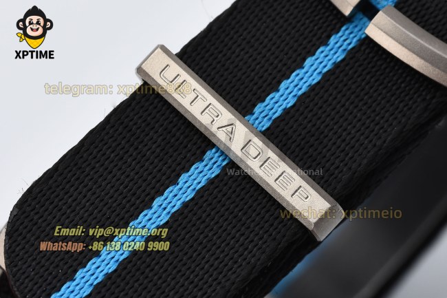 Planet Ocean Ultra Deep 45.5mm VSF Blue/Sticks & Numerals on SS/NA Strap A8912 Planet Ocean Ultra Deep 45.5mm VSF Blue/Sticks & Numerals on SS/NA Strap A8912