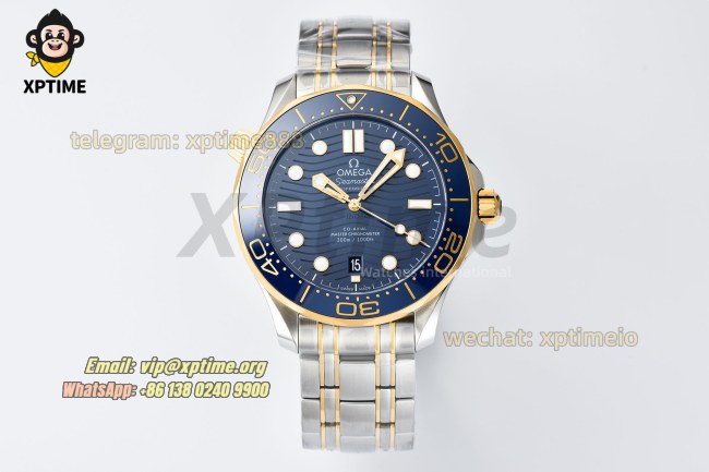 Seamaster 300M 42mm VSF Blue/Dot on YG/SS Bracelet A8800 Seamaster 300M 42mm VSF Blue/Dot on YG/SS Bracelet A8800