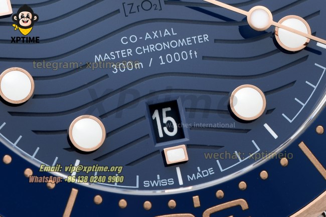 Seamaster 300M 42mm VSF Blue/Dot on RG/SS Bracelet A8800 Seamaster 300M 42mm VSF Blue/Dot on RG/SS Bracelet A8800