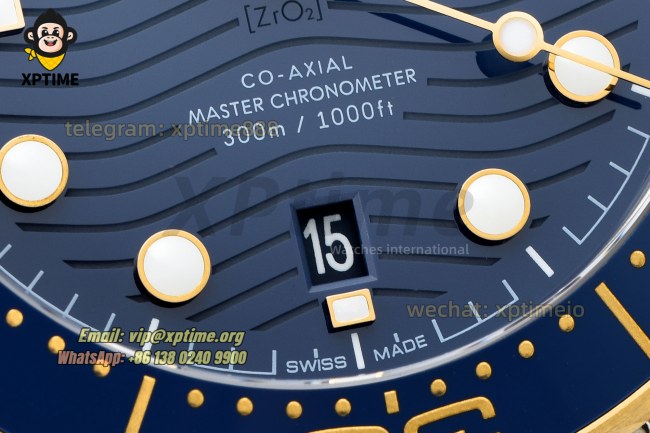 Seamaster 300M 42mm VSF Blue/Dot on YG/SS Bracelet A8800 Seamaster 300M 42mm VSF Blue/Dot on YG/SS Bracelet A8800