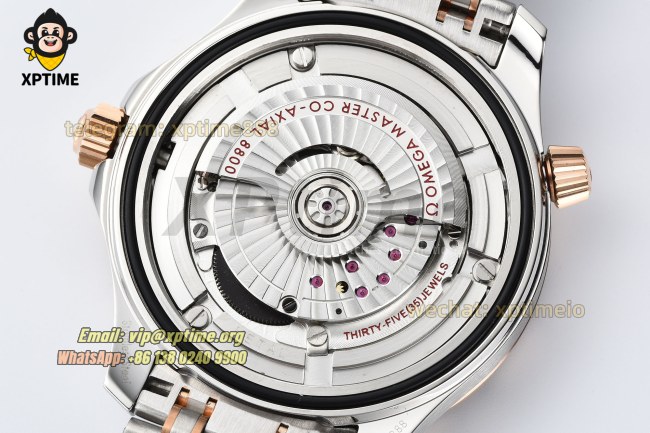 Seamaster 300M 42mm VSF Black/Dot on RG/SS Bracelet A8800 Seamaster 300M 42mm VSF Black/Dot on RG/SS Bracelet A8800
