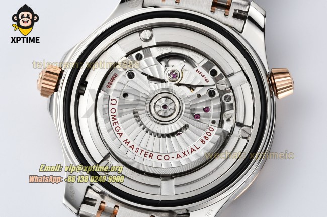 Seamaster 300M 42mm VSF Black/Dot on RG/SS Bracelet A8800 Seamaster 300M 42mm VSF Black/Dot on RG/SS Bracelet A8800