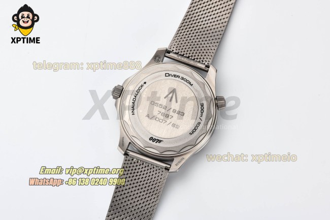 Seamaster 300M No Time To Die 007 42mm VSF Black/Dot on Titanium Bracelet V6 A8806 Super Clone Seamaster 300M No Time To Die 007 42mm VSF Black/Dot on Titanium Bracelet V6 A8806 Super Clone
