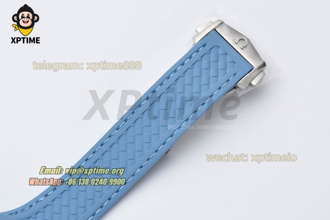 Aqua Terral 150M Worldtimer 43mm VSF Sky Blue/Stick on SS/RU Strap Calibre Super Clone Aqua Terral 150M Worldtimer 43mm VSF Sky Blue/Stick on SS/RU Strap Calibre Super Clone
