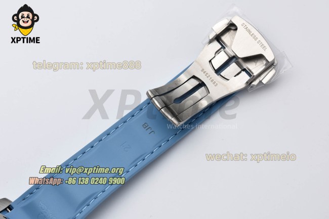 Aqua Terral 150M Worldtimer 43mm VSF Sky Blue/Stick on SS/RU Strap Calibre Super Clone Aqua Terral 150M Worldtimer 43mm VSF Sky Blue/Stick on SS/RU Strap Calibre Super Clone