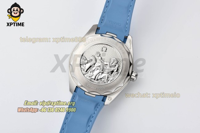 Aqua Terral 150M Worldtimer 43mm VSF Sky Blue/Stick on SS/RU Strap Calibre Super Clone Aqua Terral 150M Worldtimer 43mm VSF Sky Blue/Stick on SS/RU Strap Calibre Super Clone