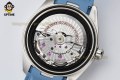 Aqua Terral 150M Worldtimer 43mm VSF Sky Blue/Stick on SS/RU Strap Calibre Super Clone Aqua Terral 150M Worldtimer 43mm VSF Sky Blue/Stick on SS/RU Strap Calibre Super Clone