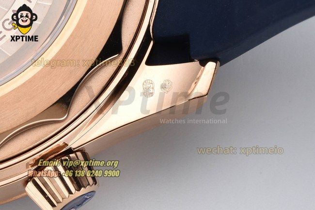 Seamaster 300M 42mm VSF Blue/Dot on RG/RU Strap A8801 Seamaster 300M 42mm VSF Blue/Dot on RG/RU Strap A8801