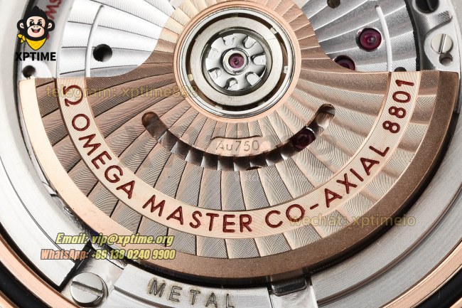 Seamaster 300M 42mm VSF Black/Dot on RG/RU Strap A8801 Seamaster 300M 42mm VSF Black/Dot on RG/RU Strap A8801