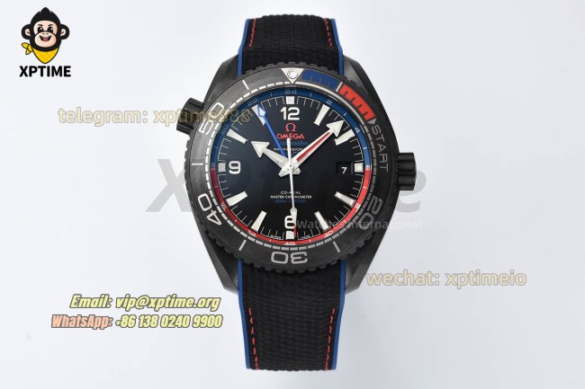 Planet Ocean GMT 45.5mm America Cup VSF Black/Stick on NY/RU Strap A8906 Super Clone Planet Ocean GMT 45.5mm America Cup VSF Black/Stick on NY/RU Strap A8906 Super Clone