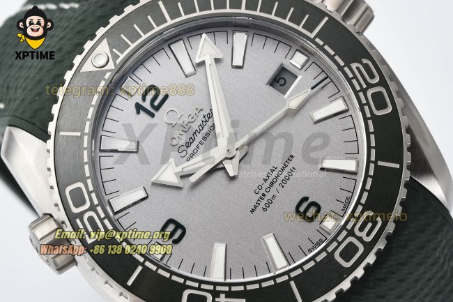 Planet Ocean 600M 43.5mm VSF Gray/Stick on SS/RU Strap A8900 Super Clone Planet Ocean 600M 43.5mm VSF Gray/Stick on SS/RU Strap A8900 Super Clone