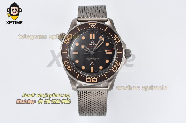 Seamaster 300M No Time To Die 007 42mm VSF Black/Dot on Titanium Bracelet V5 A8806 Seamaster 300M No Time To Die 007 42mm VSF Black/Dot on Titanium Bracelet V5 A8806
