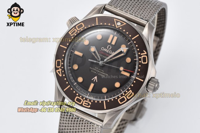 Seamaster 300M No Time To Die 007 42mm VSF Black/Dot on Titanium Bracelet V5 A8806 Seamaster 300M No Time To Die 007 42mm VSF Black/Dot on Titanium Bracelet V5 A8806