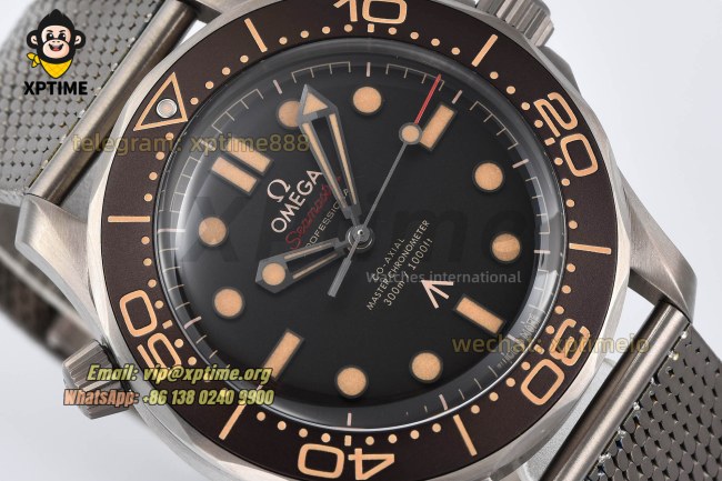 Seamaster 300M No Time To Die 007 42mm VSF Black/Dot on Titanium Bracelet V5 A8806 Seamaster 300M No Time To Die 007 42mm VSF Black/Dot on Titanium Bracelet V5 A8806