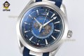 Aqua Terral 150M Worldtimer 43mm VSF Dark Blue/Stick on SS/RU Strap A8938 Super Clone Aqua Terral 150M Worldtimer 43mm VSF Dark Blue/Stick on SS/RU Strap A8938 Super Clone
