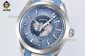 Aqua Terral 150M Worldtimer 43mm VSF Sky Blue/Stick on SS/RU Strap Calibre Super Clone Aqua Terral 150M Worldtimer 43mm VSF Sky Blue/Stick on SS/RU Strap Calibre Super Clone