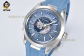 Aqua Terral 150M Worldtimer 43mm VSF Sky Blue/Stick on SS/RU Strap Calibre Super Clone Aqua Terral 150M Worldtimer 43mm VSF Sky Blue/Stick on SS/RU Strap Calibre Super Clone