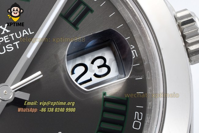 Datejust 126300 41mm VSF Gray/Roman on Oys SS/SS Bracelet VS3235 Super Clone Datejust 126300 41mm VSF Gray/Roman on Oys SS/SS Bracelet VS3235 Super Clone