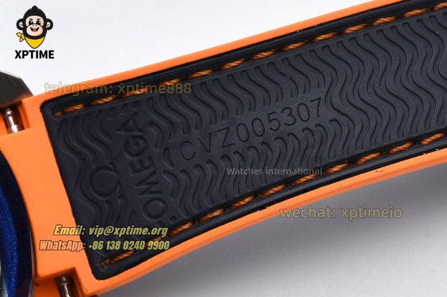 Planet Ocean 43.5mm VSF Gray/Stick/Orange Numeral on SS/RU Strap A8900 Super Clone Planet Ocean 43.5mm VSF Gray/Stick/Orange Numeral on SS/RU Strap A8900 Super Clone