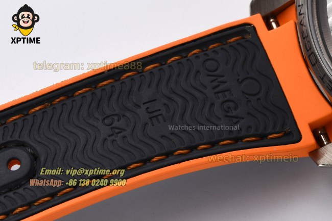 Planet Ocean 43.5mm VSF Gray/Stick/Orange Numeral on SS/RU Strap A8900 Super Clone Planet Ocean 43.5mm VSF Gray/Stick/Orange Numeral on SS/RU Strap A8900 Super Clone