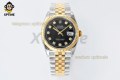 Datejust 126233 36mm VSF Black/Diamond on Jub YG/SS Bracelet VS3235 Super Clone Datejust 126233 36mm VSF Black/Diamond on Jub YG/SS Bracelet VS3235 Super Clone