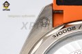 Planet Ocean 43.5mm VSF Gray/Stick/Orange Numeral on SS/RU Strap A8900 Super Clone Planet Ocean 43.5mm VSF Gray/Stick/Orange Numeral on SS/RU Strap A8900 Super Clone