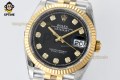 Datejust 126233 36mm VSF Black/Diamond on Jub YG/SS Bracelet VS3235 Super Clone Datejust 126233 36mm VSF Black/Diamond on Jub YG/SS Bracelet VS3235 Super Clone