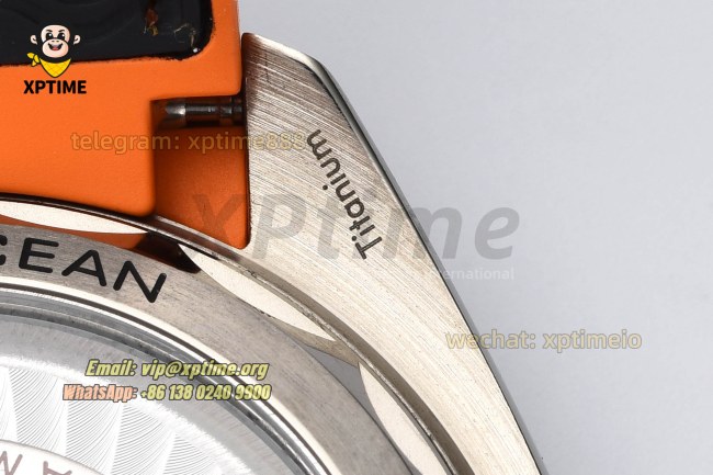 Planet Ocean 43.5mm VSF Gray/Stick/Orange Numeral on SS/RU Strap A8900 Super Clone Planet Ocean 43.5mm VSF Gray/Stick/Orange Numeral on SS/RU Strap A8900 Super Clone