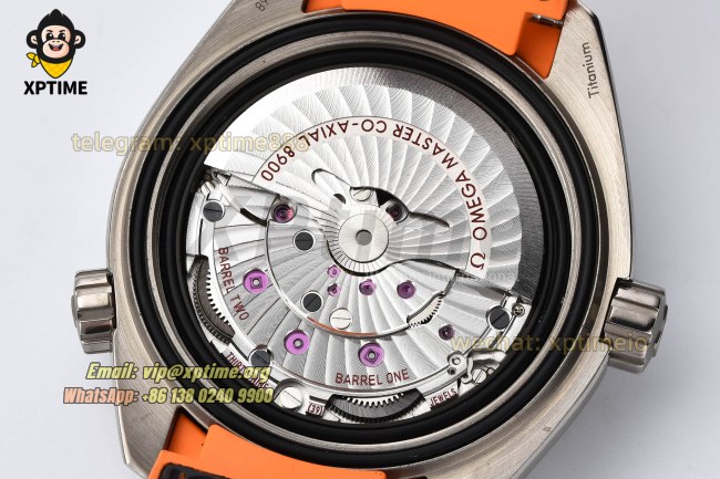 Planet Ocean 43.5mm VSF Gray/Stick/Orange Numeral on SS/RU Strap A8900 Super Clone Planet Ocean 43.5mm VSF Gray/Stick/Orange Numeral on SS/RU Strap A8900 Super Clone
