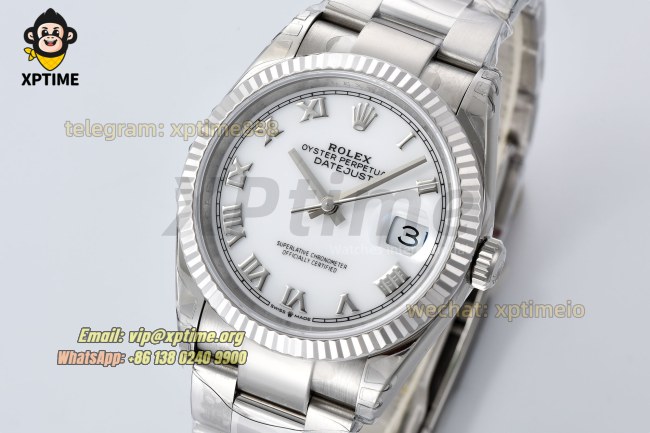 Datejust 126234 36mm VSF White/Roman on Oys SS/SS Bracelet VS3235 Super Clone Datejust 126234 36mm VSF White/Roman on Oys SS/SS Bracelet VS3235 Super Clone