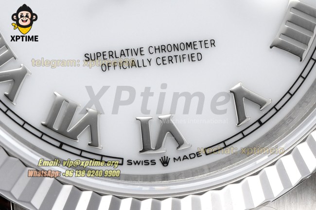 Datejust 126234 36mm VSF White/Roman on Oys SS/SS Bracelet VS3235 Super Clone Datejust 126234 36mm VSF White/Roman on Oys SS/SS Bracelet VS3235 Super Clone