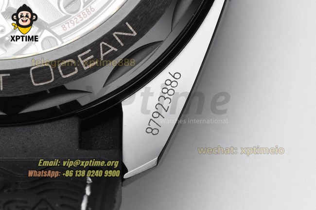 Planet Ocean GMT 45.5mm VSF Black/Sticks & Numerals on NY/RU Strap A8906 Super Clone Planet Ocean GMT 45.5mm VSF Black/Sticks & Numerals on NY/RU Strap A8906 Super Clone
