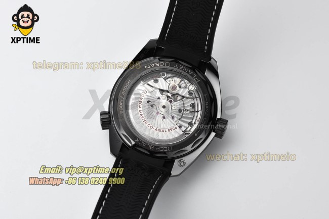 Planet Ocean GMT 45.5mm VSF Black/Sticks & Numerals on NY/RU Strap A8906 Super Clone Planet Ocean GMT 45.5mm VSF Black/Sticks & Numerals on NY/RU Strap A8906 Super Clone