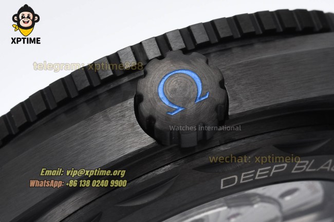 Planet Ocean GMT 45.5mm VSF Black/Stick with Blue Numeral on CER/RU Strap A8906 Super Clone Planet Ocean GMT 45.5mm VSF Black/Stick with Blue Numeral on CER/RU Strap A8906 Super Clone