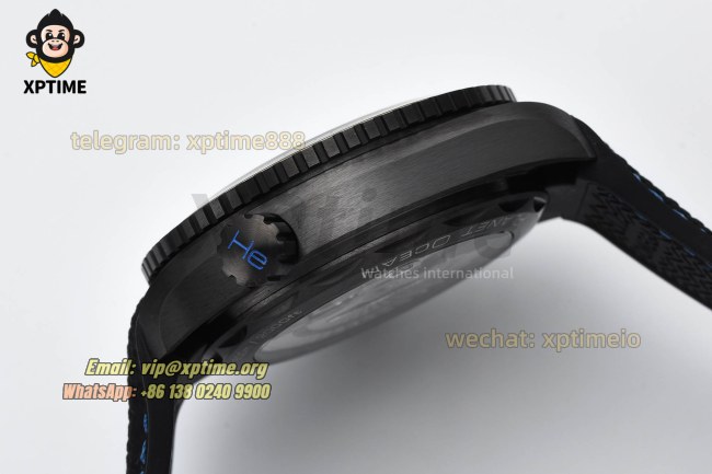 Planet Ocean GMT 45.5mm VSF Black/Stick with Blue Numeral on CER/RU Strap A8906 Super Clone Planet Ocean GMT 45.5mm VSF Black/Stick with Blue Numeral on CER/RU Strap A8906 Super Clone