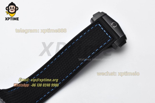 Planet Ocean GMT 45.5mm VSF Black/Stick with Blue Numeral on CER/RU Strap A8906 Super Clone Planet Ocean GMT 45.5mm VSF Black/Stick with Blue Numeral on CER/RU Strap A8906 Super Clone