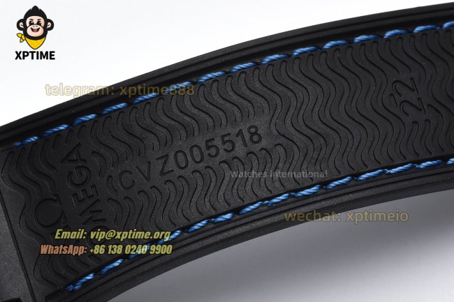 Planet Ocean GMT 45.5mm VSF Black/Stick with Blue Numeral on CER/RU Strap A8906 Super Clone Planet Ocean GMT 45.5mm VSF Black/Stick with Blue Numeral on CER/RU Strap A8906 Super Clone