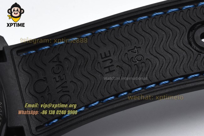 Planet Ocean GMT 45.5mm VSF Black/Stick with Blue Numeral on CER/RU Strap A8906 Super Clone Planet Ocean GMT 45.5mm VSF Black/Stick with Blue Numeral on CER/RU Strap A8906 Super Clone