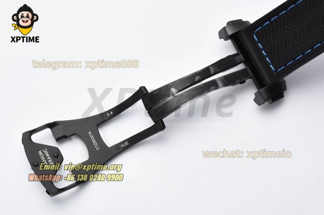 Planet Ocean GMT 45.5mm VSF Black/Stick with Blue Numeral on CER/RU Strap A8906 Super Clone Planet Ocean GMT 45.5mm VSF Black/Stick with Blue Numeral on CER/RU Strap A8906 Super Clone