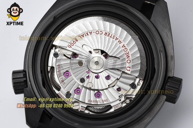 Planet Ocean GMT 45.5mm VSF Black/Stick with Blue Numeral on CER/RU Strap A8906 Super Clone Planet Ocean GMT 45.5mm VSF Black/Stick with Blue Numeral on CER/RU Strap A8906 Super Clone