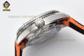Planet Ocean 43.5mm VSF Black/Stick/Orange Numeral on SS/RU Strap A8900 Super Clone Planet Ocean 43.5mm VSF Black/Stick/Orange Numeral on SS/RU Strap A8900 Super Clone