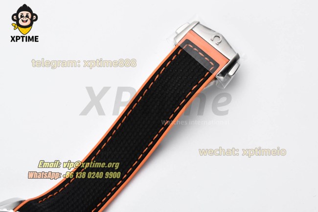 Planet Ocean 43.5mm VSF Black/Stick/Orange Numeral on SS/RU Strap A8900 Super Clone Planet Ocean 43.5mm VSF Black/Stick/Orange Numeral on SS/RU Strap A8900 Super Clone
