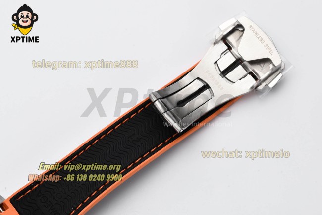 Planet Ocean 43.5mm VSF Black/Stick/Orange Numeral on SS/RU Strap A8900 Super Clone Planet Ocean 43.5mm VSF Black/Stick/Orange Numeral on SS/RU Strap A8900 Super Clone