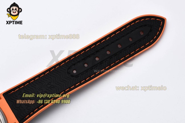 Planet Ocean 43.5mm VSF Black/Stick/Orange Numeral on SS/RU Strap A8900 Super Clone Planet Ocean 43.5mm VSF Black/Stick/Orange Numeral on SS/RU Strap A8900 Super Clone