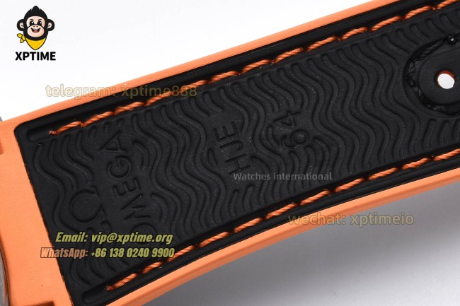 Planet Ocean 43.5mm VSF Black/Stick/Orange Numeral on SS/RU Strap A8900 Super Clone Planet Ocean 43.5mm VSF Black/Stick/Orange Numeral on SS/RU Strap A8900 Super Clone