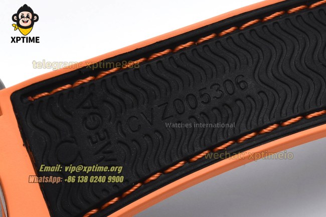Planet Ocean 43.5mm VSF Black/Stick/Orange Numeral on SS/RU Strap A8900 Super Clone Planet Ocean 43.5mm VSF Black/Stick/Orange Numeral on SS/RU Strap A8900 Super Clone