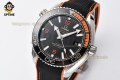 Planet Ocean 43.5mm VSF Black/Stick/Orange Numeral on SS/RU Strap A8900 Super Clone Planet Ocean 43.5mm VSF Black/Stick/Orange Numeral on SS/RU Strap A8900 Super Clone