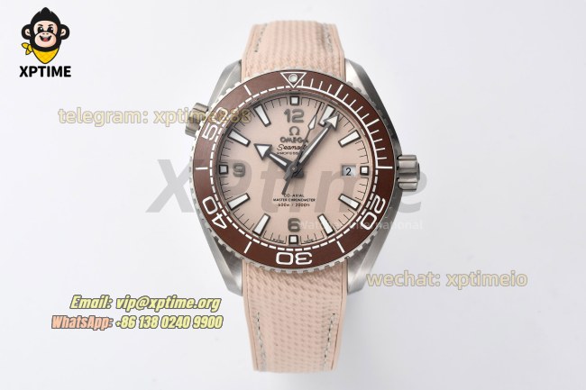 Planet Ocean 43.5mm VSF Beige/Stick Numeral on SS/RU Strap A8900 Super Clone Planet Ocean 43.5mm VSF Beige/Stick Numeral on SS/RU Strap A8900 Super Clone